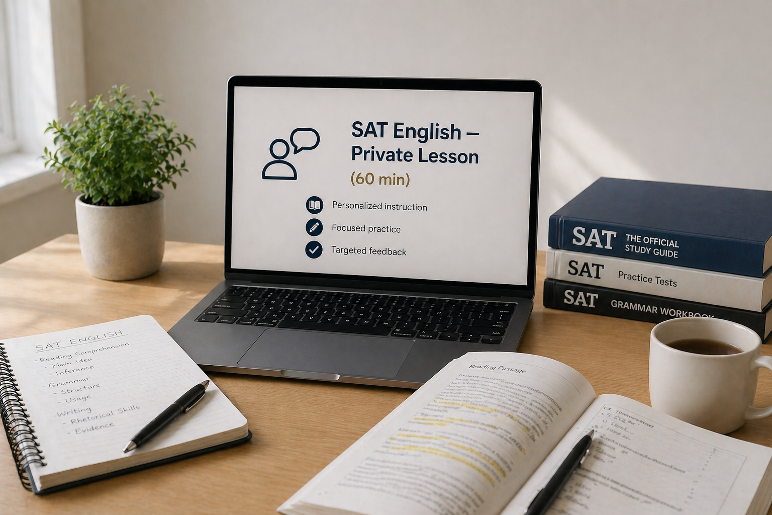 SAT English — Private Lesson (60 min)